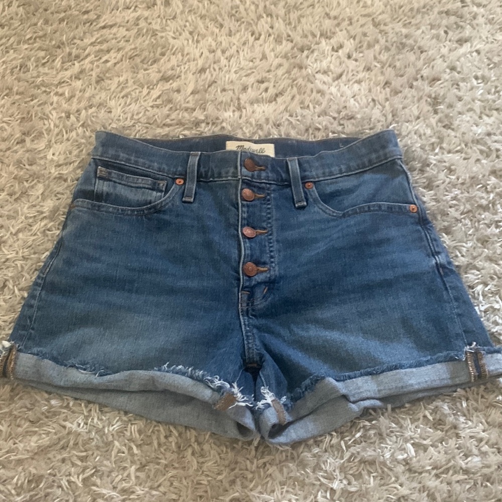 Madewell High-Rise Denim Shorts